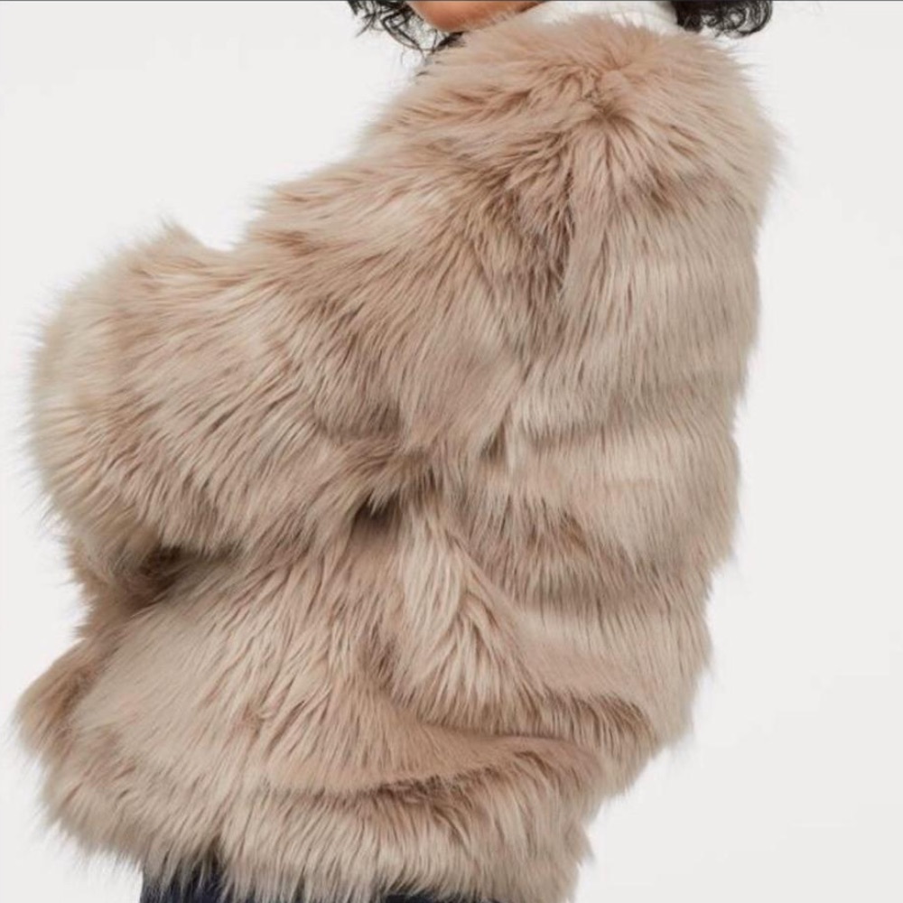 Divided by H&M Faux Fur Jacket